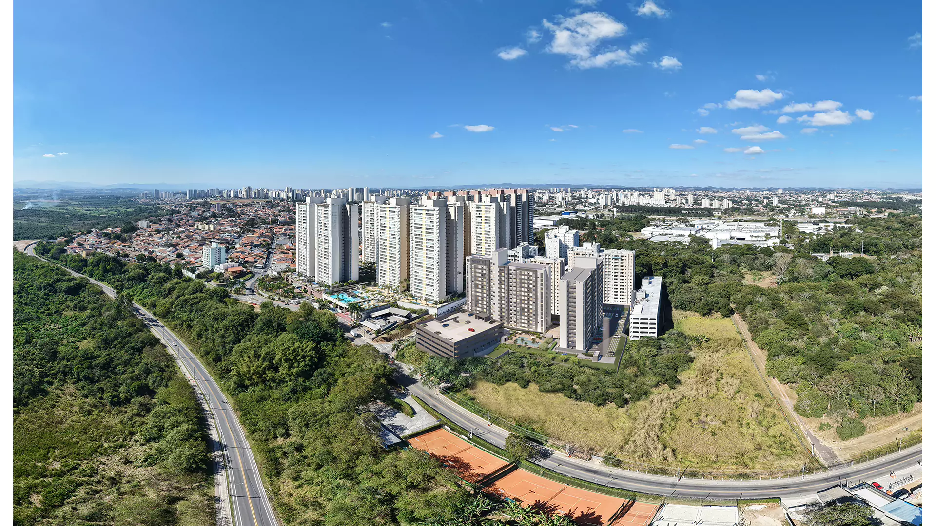 Sunset View – Apto 3 Dorms c/Suíte – Jardim das Indústrias