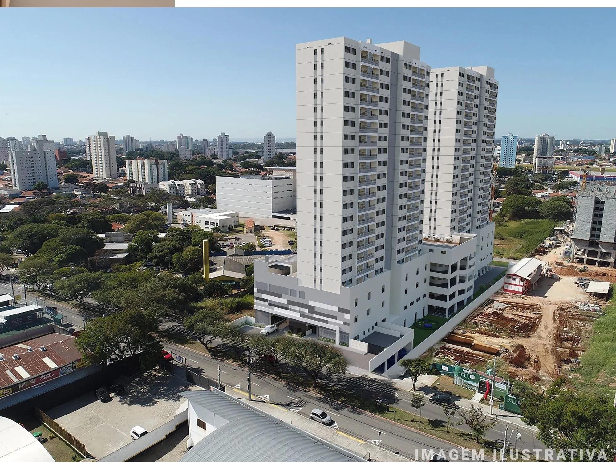 Terrazo Di Dante – Apto 2 Dorms. c/Suíte – Parque Industrial